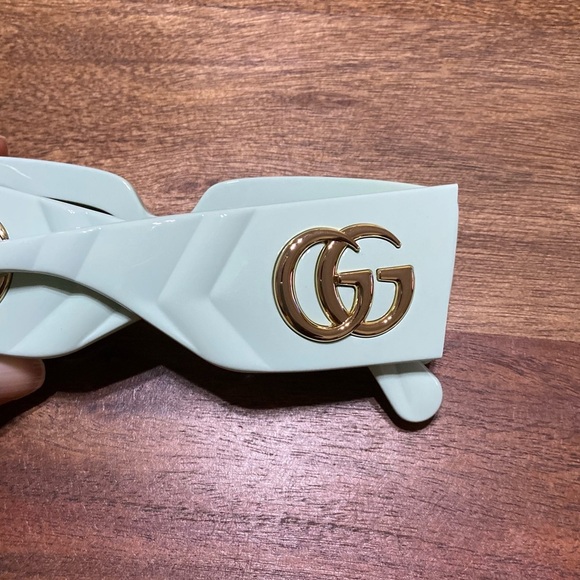 GUCCI 53mm Square Rectangle Sunglasses - Picture 10 of 14